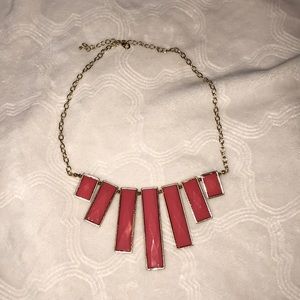 Pink bubble necklace